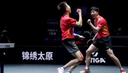 星空体育app-WTT太原站“莎头”意外失利 马龙/林高远夺男双冠军
